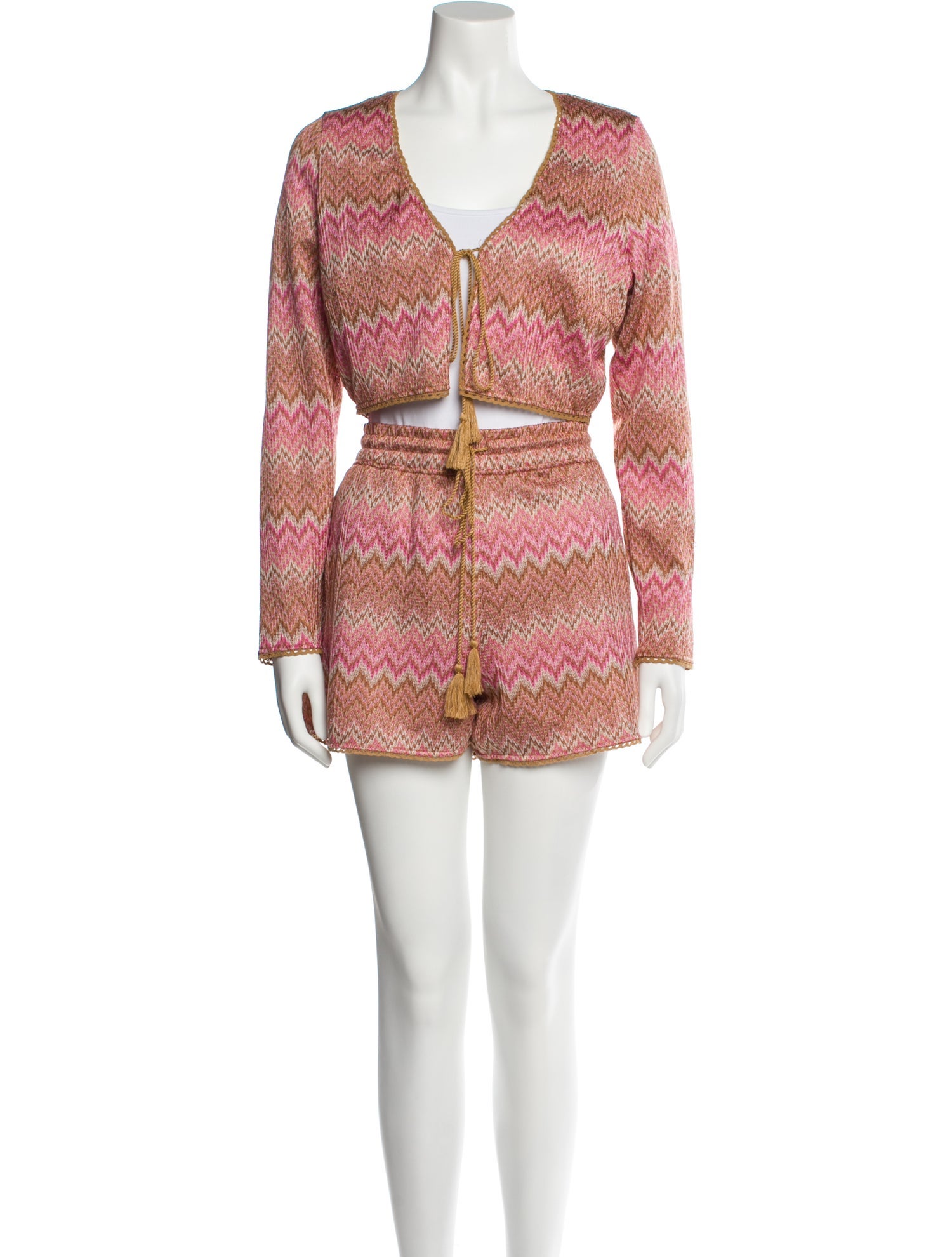 House of Harlow 1960 Patterned Skirt Set