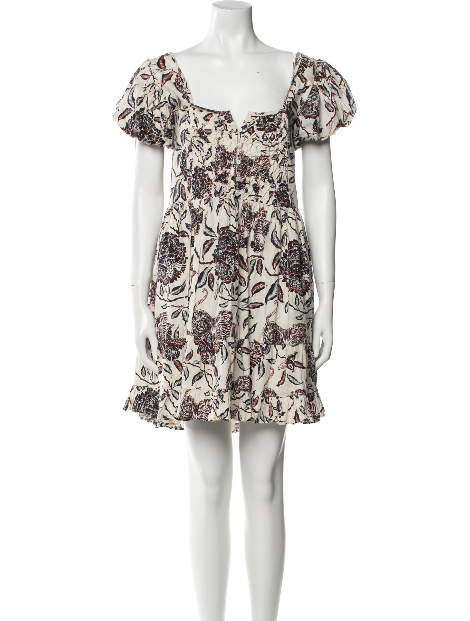House of Harlow 1960 Printed Mini Dress