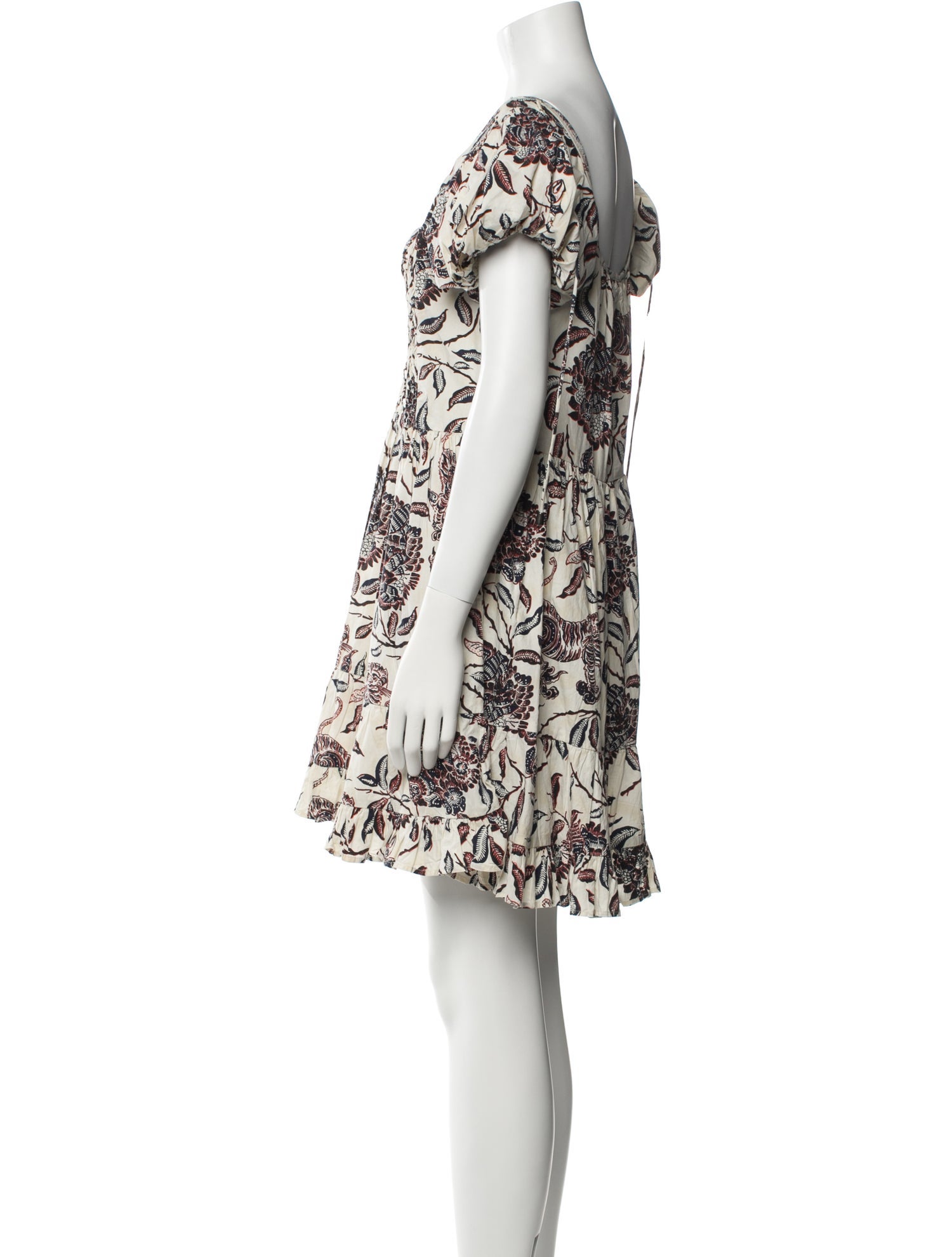 House of Harlow 1960 Printed Mini Dress