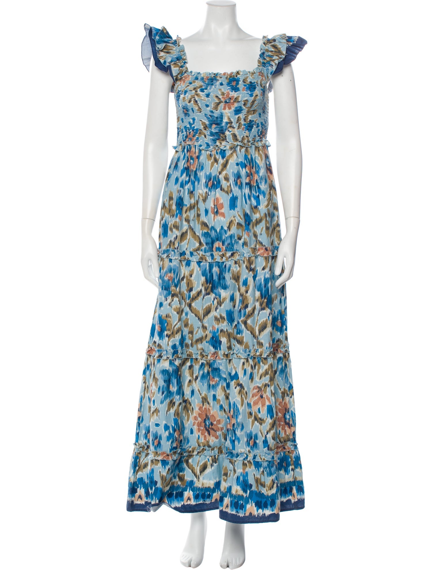 House of Harlow 1960 Printed Long Dress