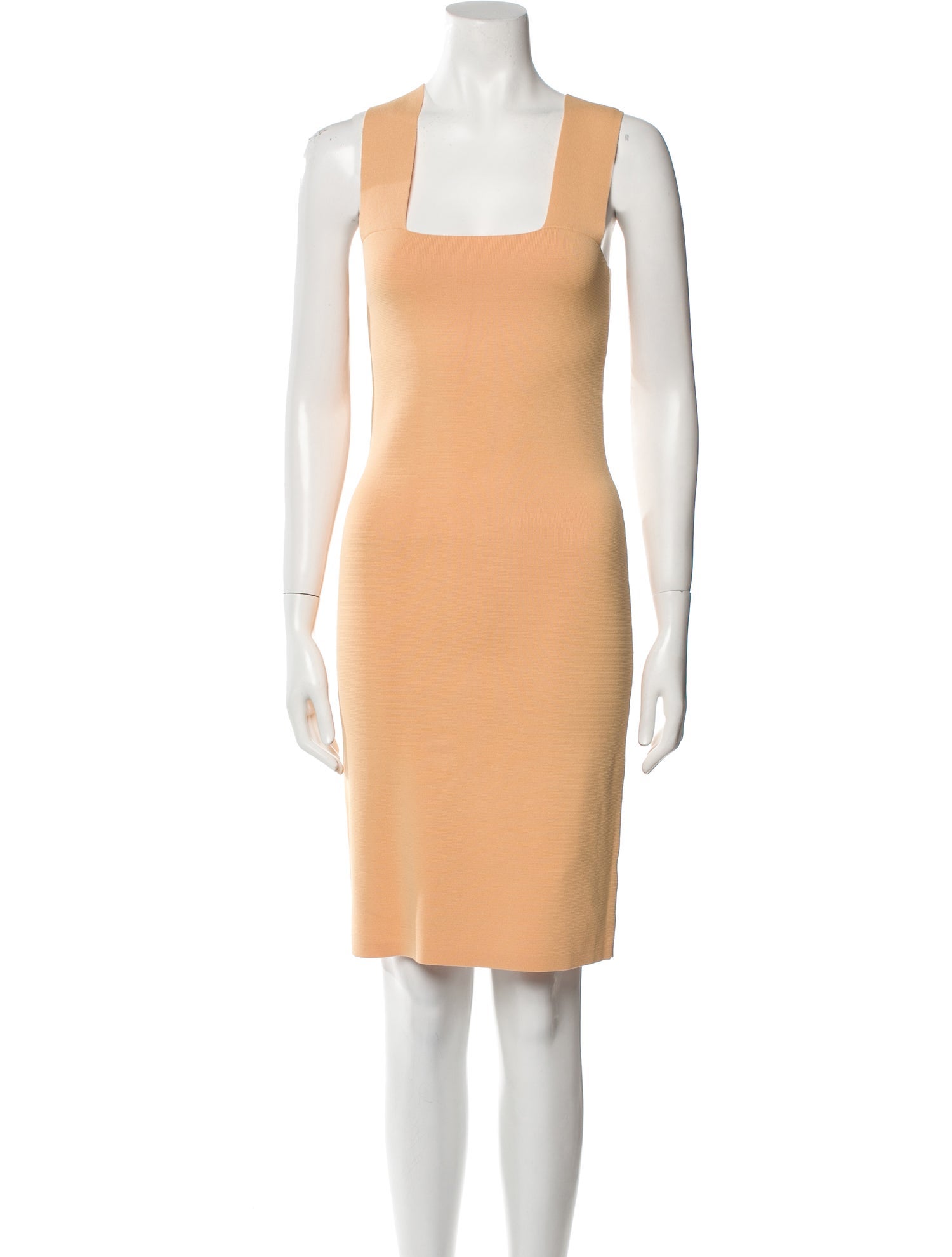 House of Harlow 1960 Square Neckline Knee-Length Dress