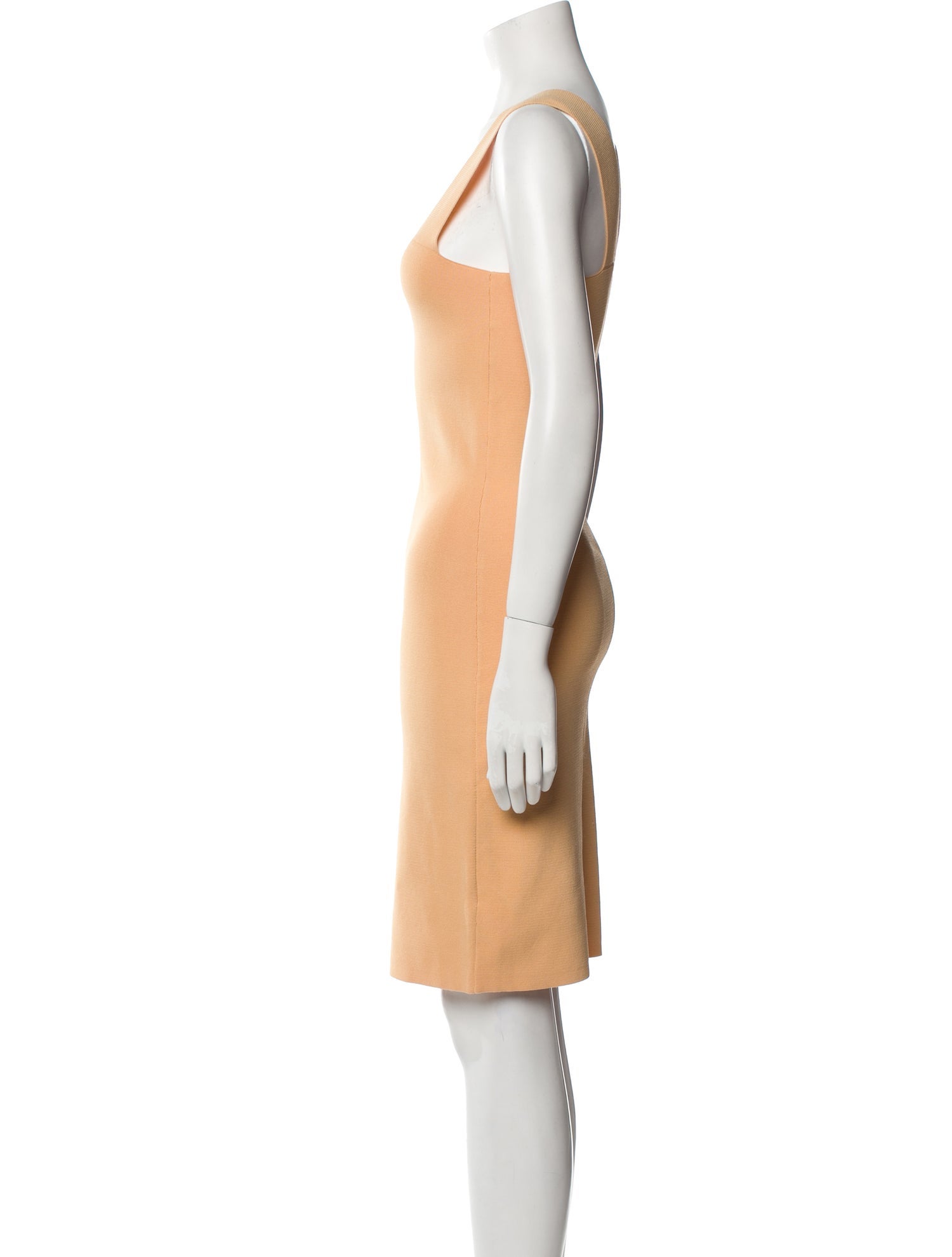 House of Harlow 1960 Square Neckline Knee-Length Dress