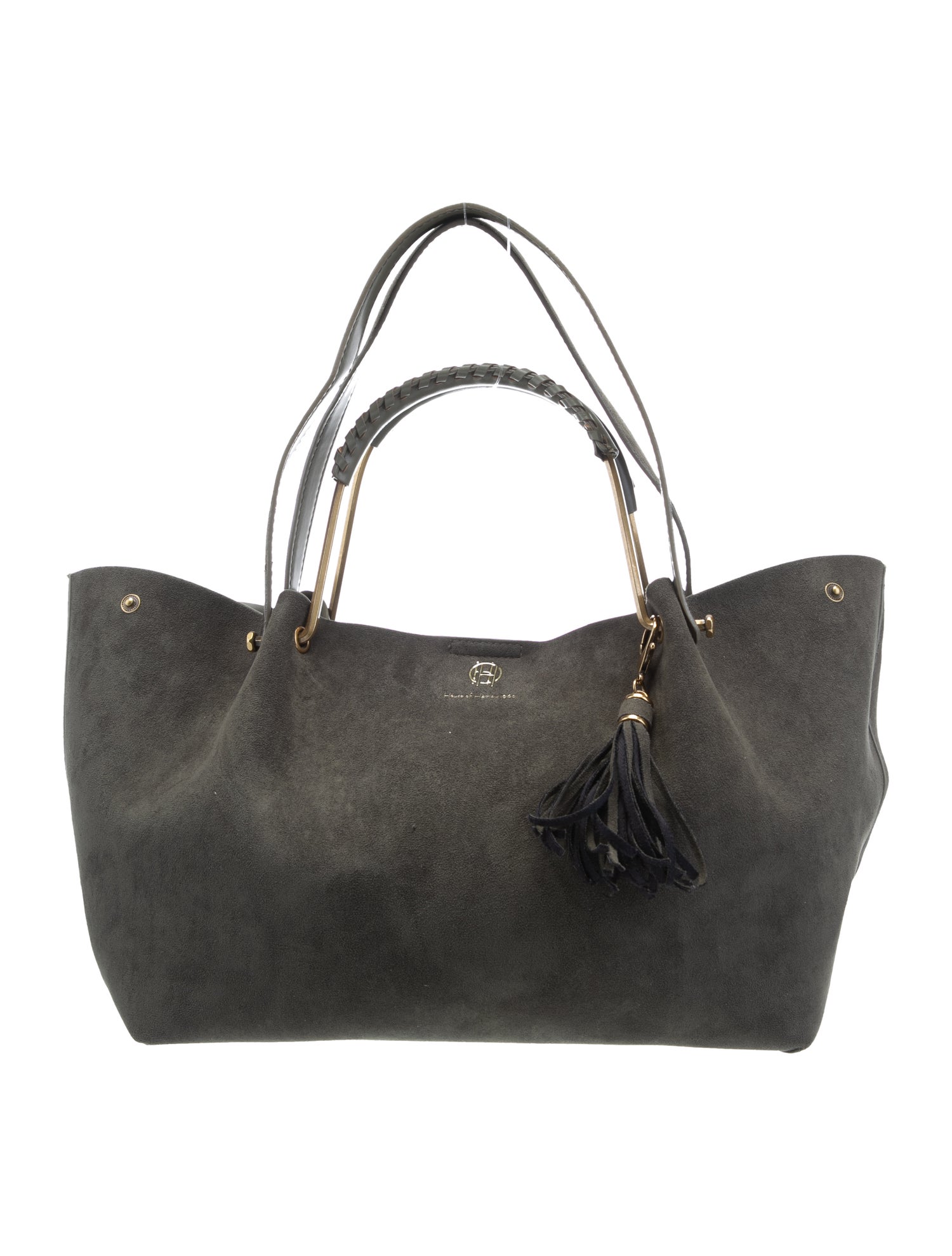 House of Harlow 1960 Suede Top Handle Bag