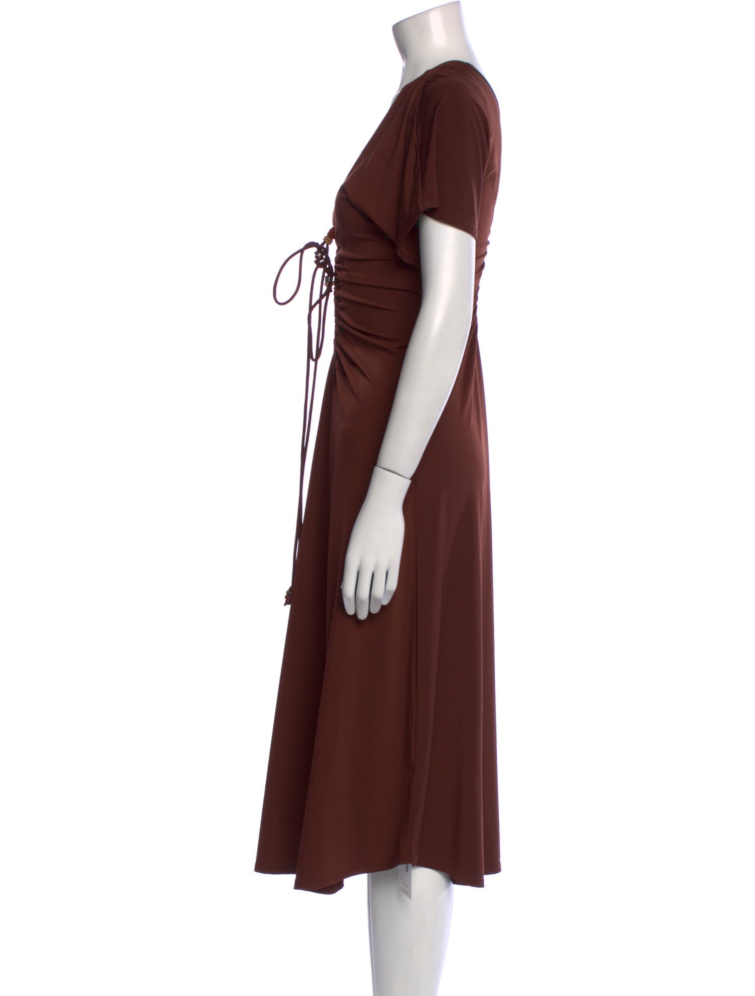 House of Harlow 1960 V-Neck Midi Length Dress