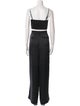 House of Harlow 1960 Polka Dot Print Crystal Embellishments Pant Set
