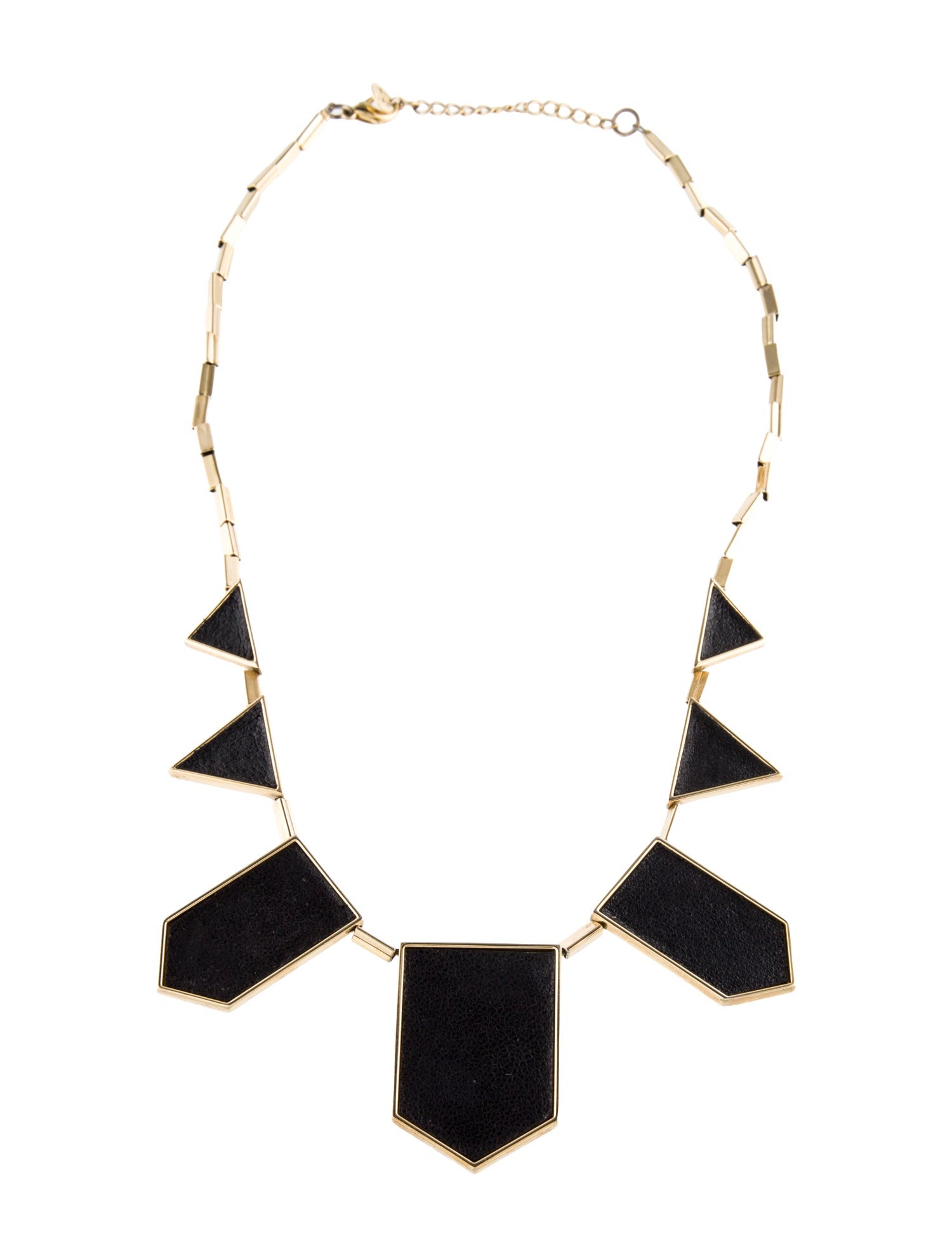 House of Harlow 1960 Leather Collar Necklace