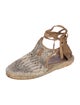 House of Harlow 1960 Jute Flats