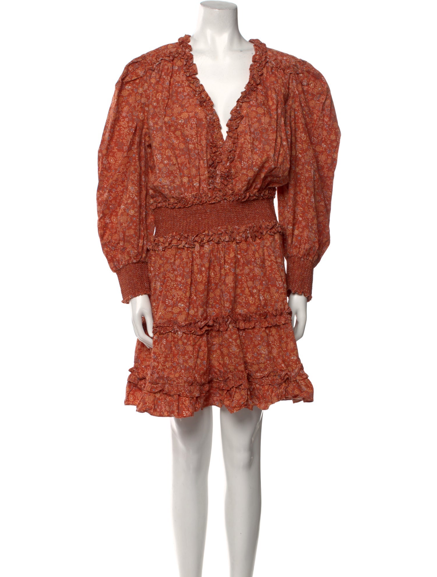 House of Harlow 1960 Floral Print Mini Dress