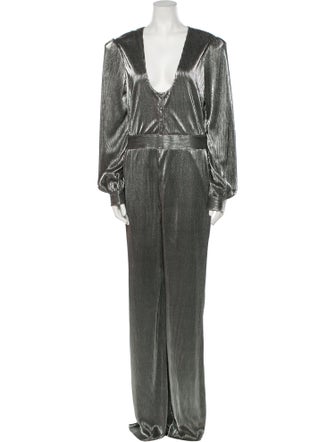 House of Harlow 1960 V-Neck Jumpsuit
