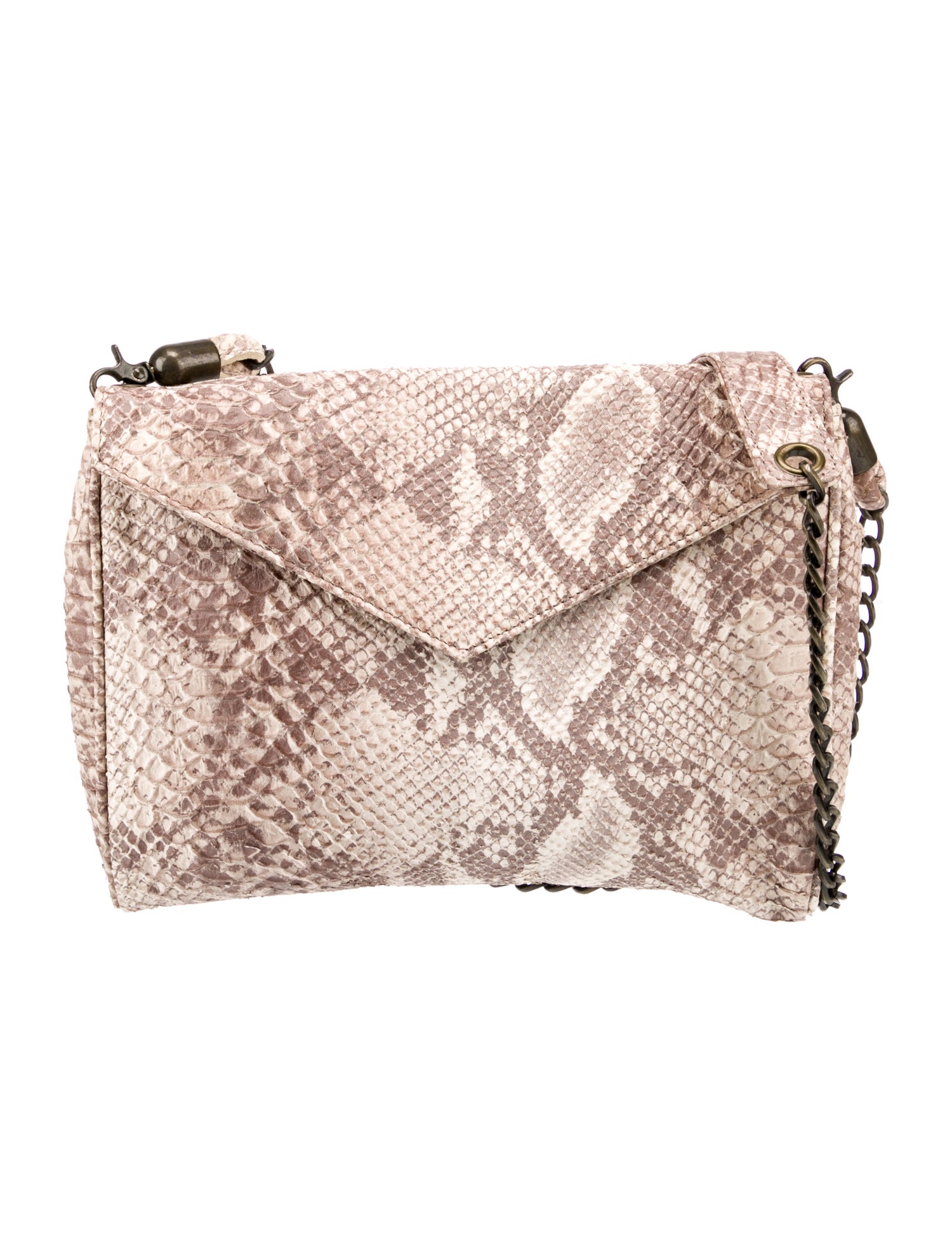 House of Harlow 1960 Snakeskin Messenger Bag