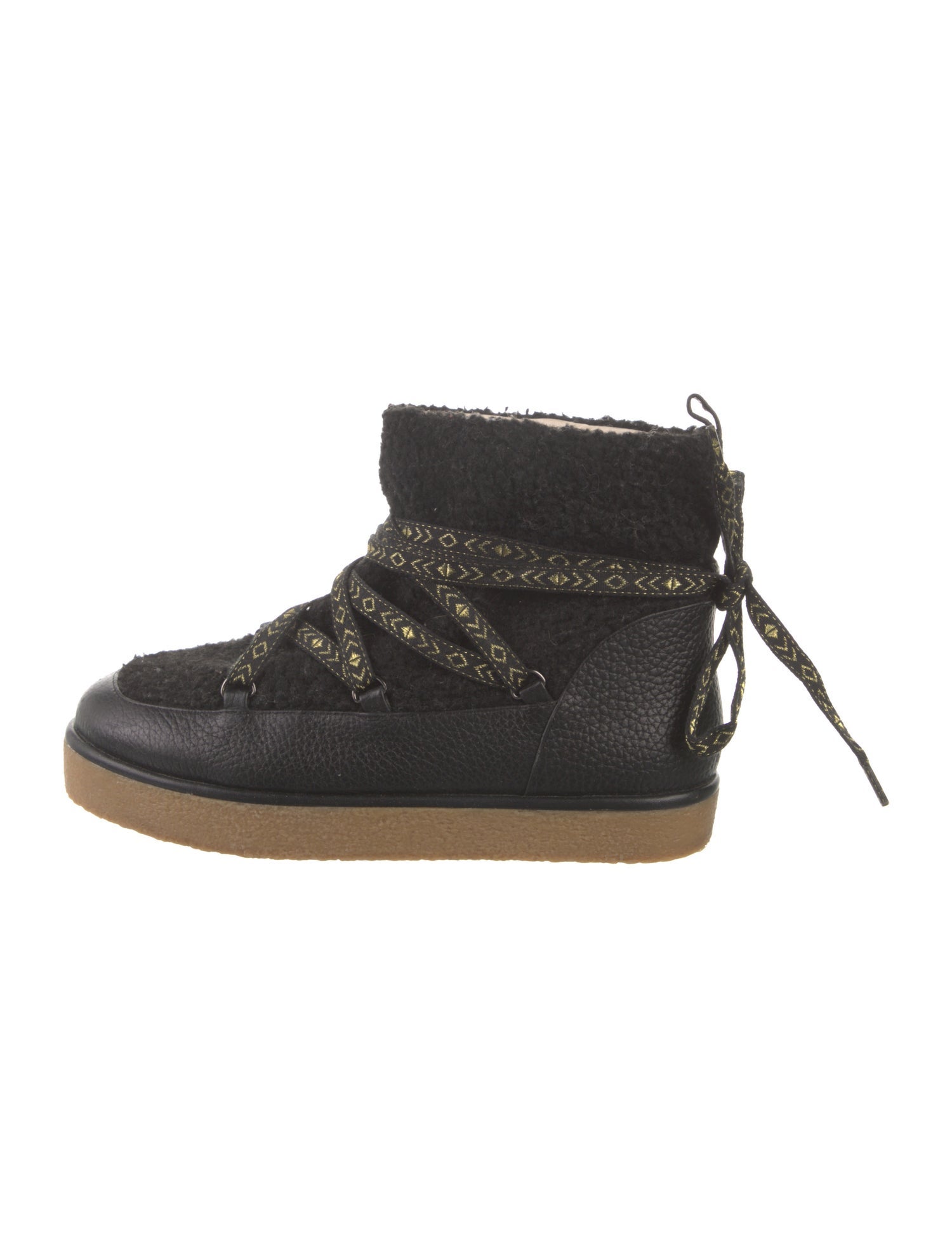 House of Harlow 1960 Leather Lace-Up Boots