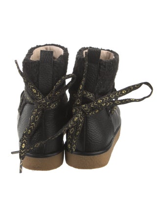 House of Harlow 1960 Leather Lace-Up Boots