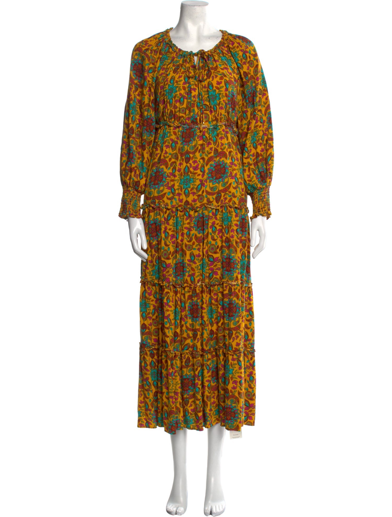 House of Harlow 1960 Printed Long Dress