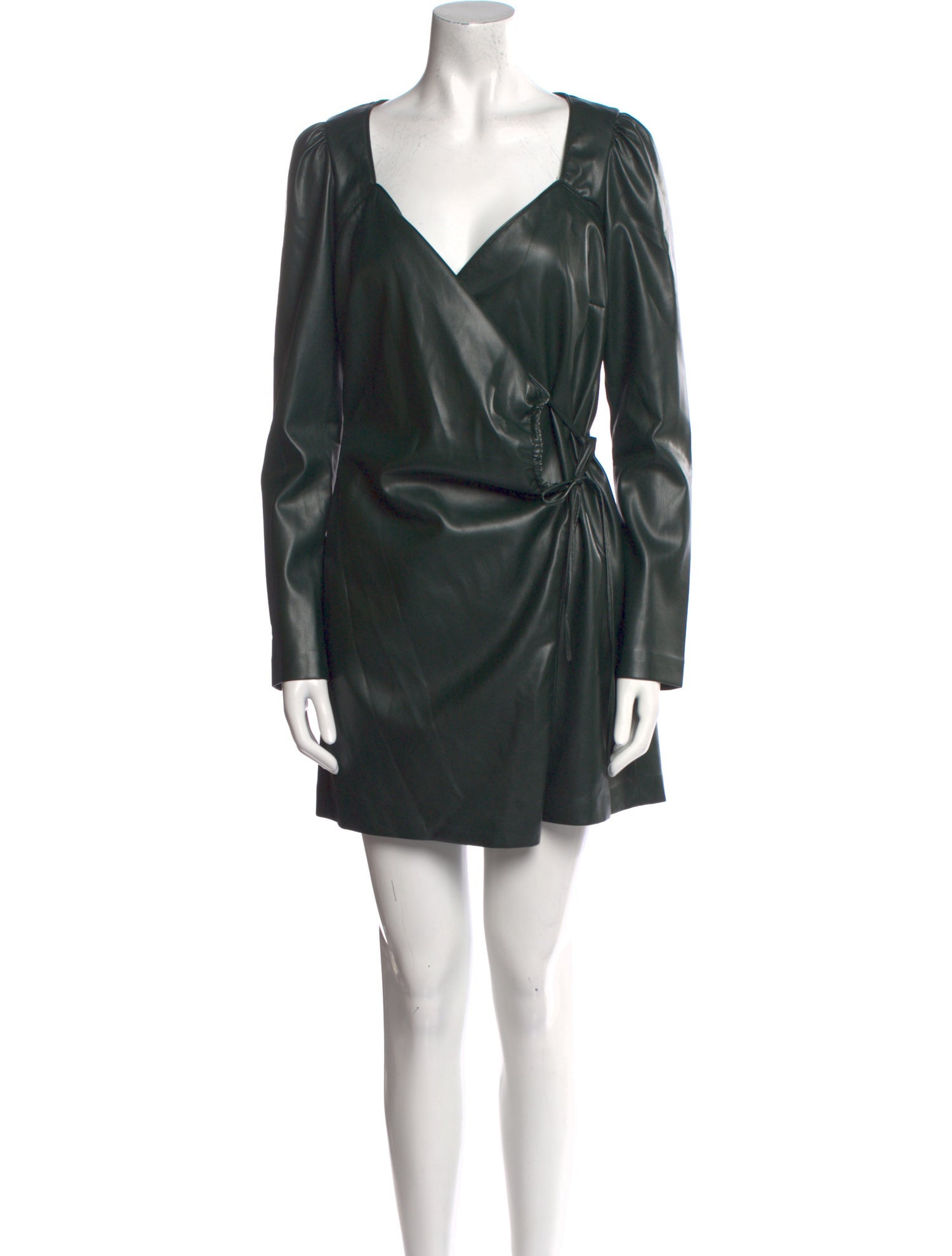 House of Harlow 1960 Vegan Leather Mini Dress