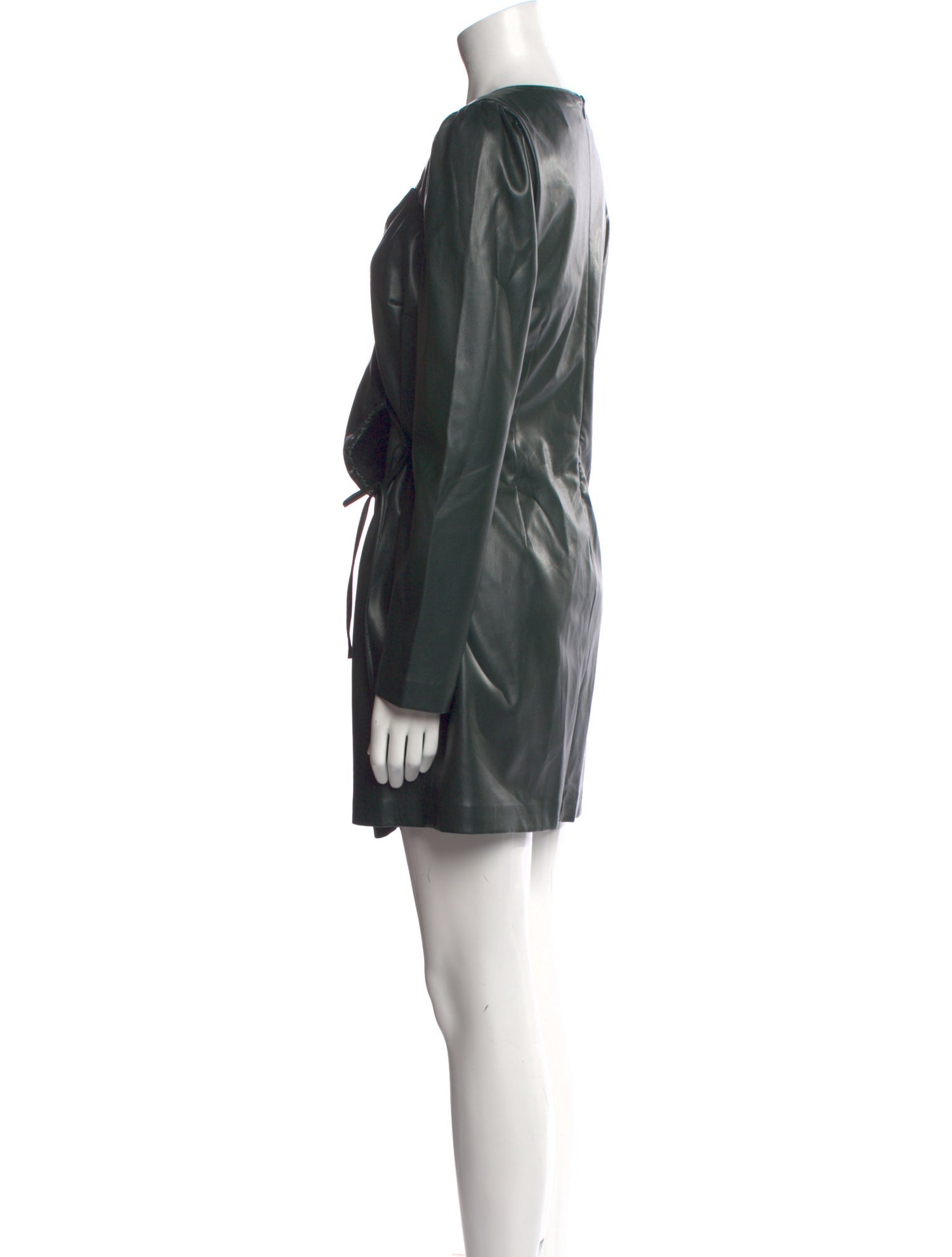 House of Harlow 1960 Vegan Leather Mini Dress