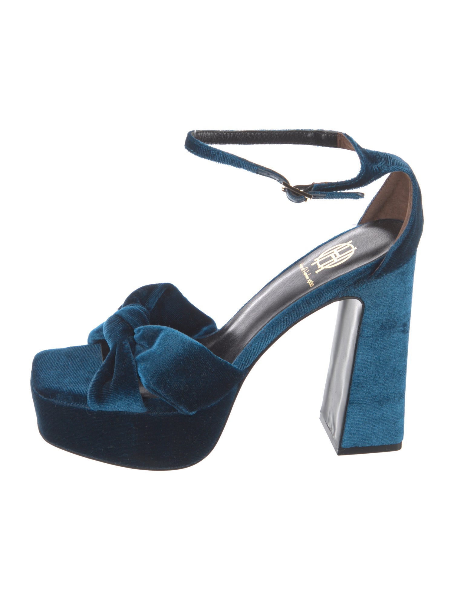 House of Harlow 1960 Velvet Sandals