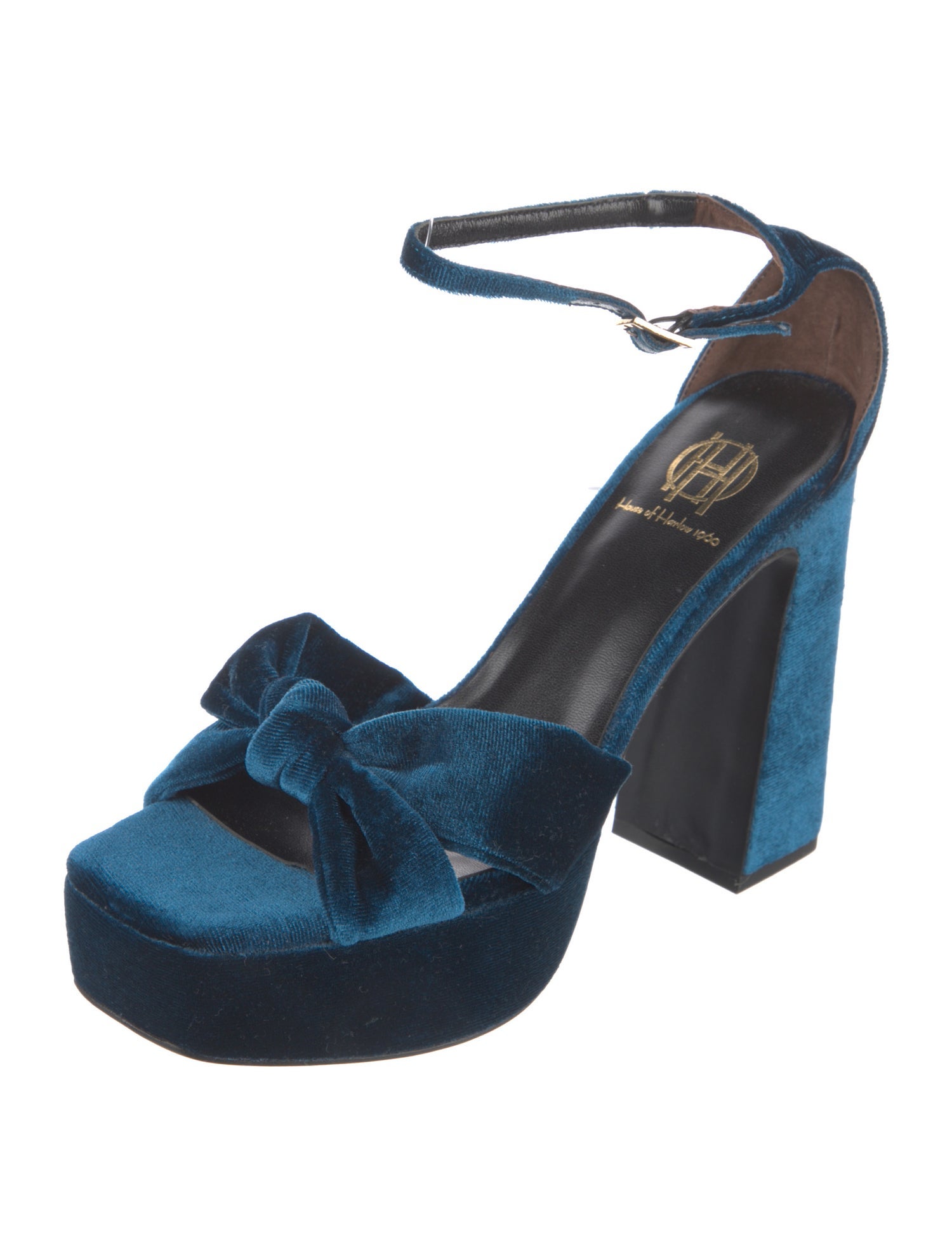 House of Harlow 1960 Velvet Sandals