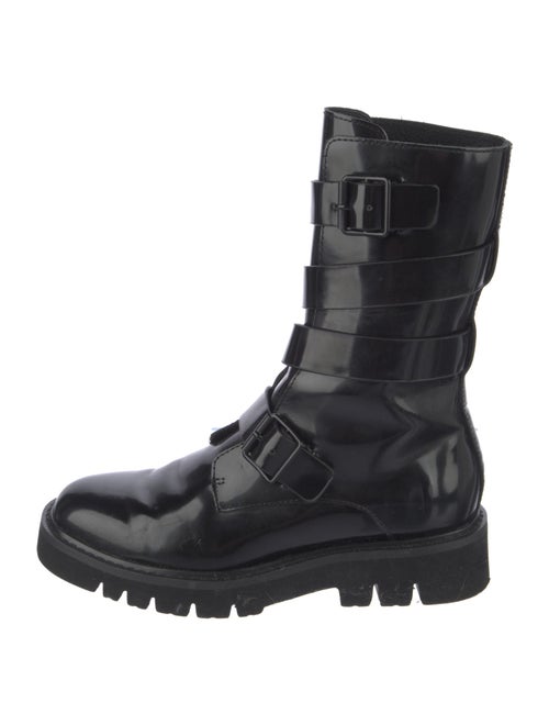 House of Harlow 1960 Patent Leather Combat Boots