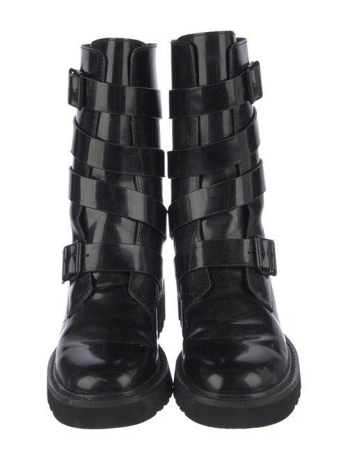 House of Harlow 1960 Patent Leather Combat Boots