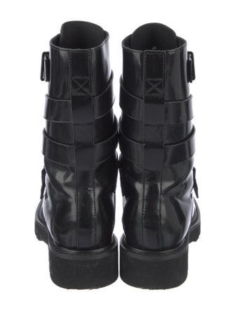 House of Harlow 1960 Patent Leather Combat Boots