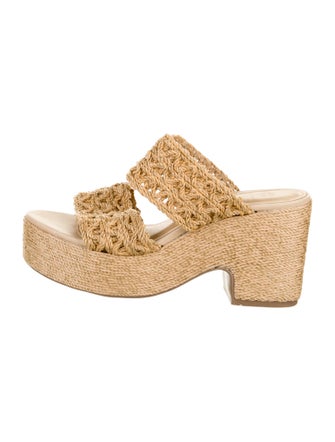 House of Harlow 1960 Raffia Espadrilles