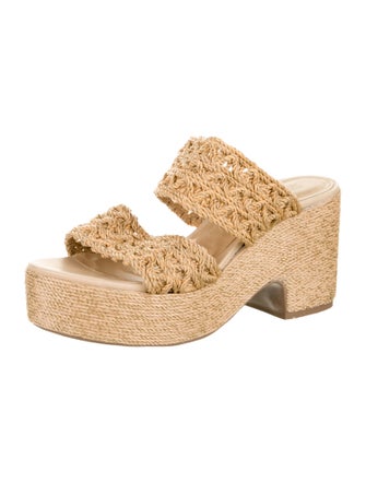 House of Harlow 1960 Raffia Espadrilles