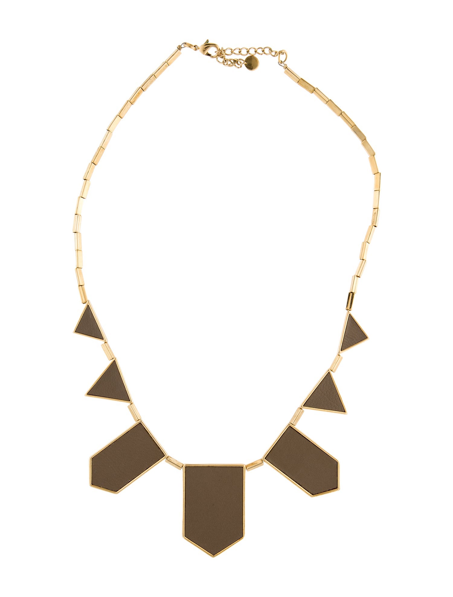 House of Harlow 1960 Leather Collar Necklace