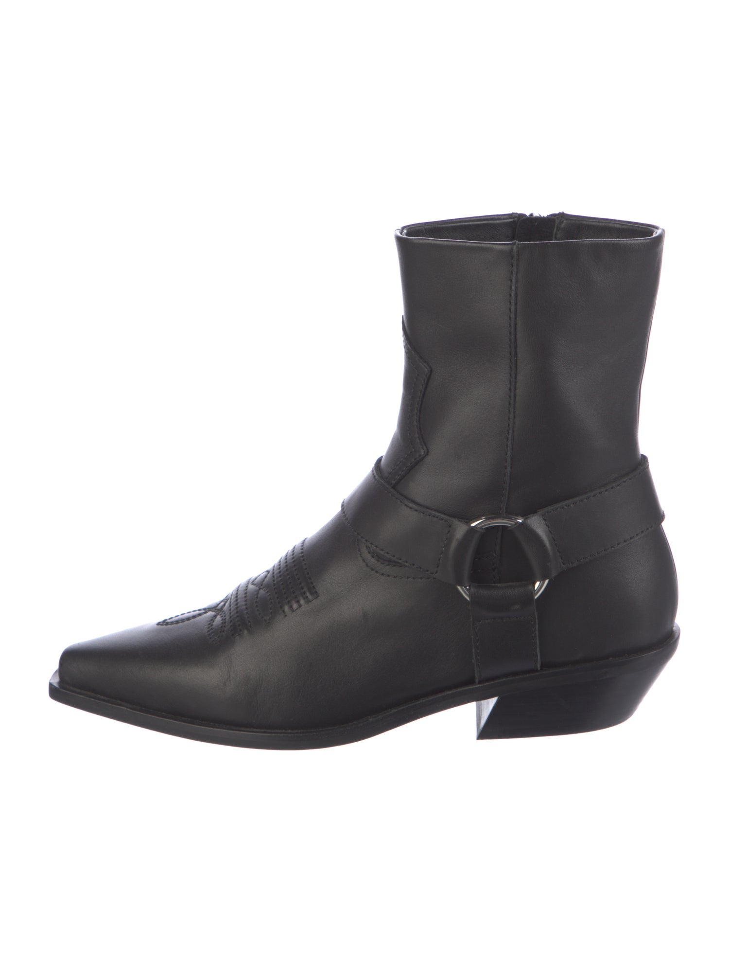 House of Harlow 1960 Leather Moto Boots