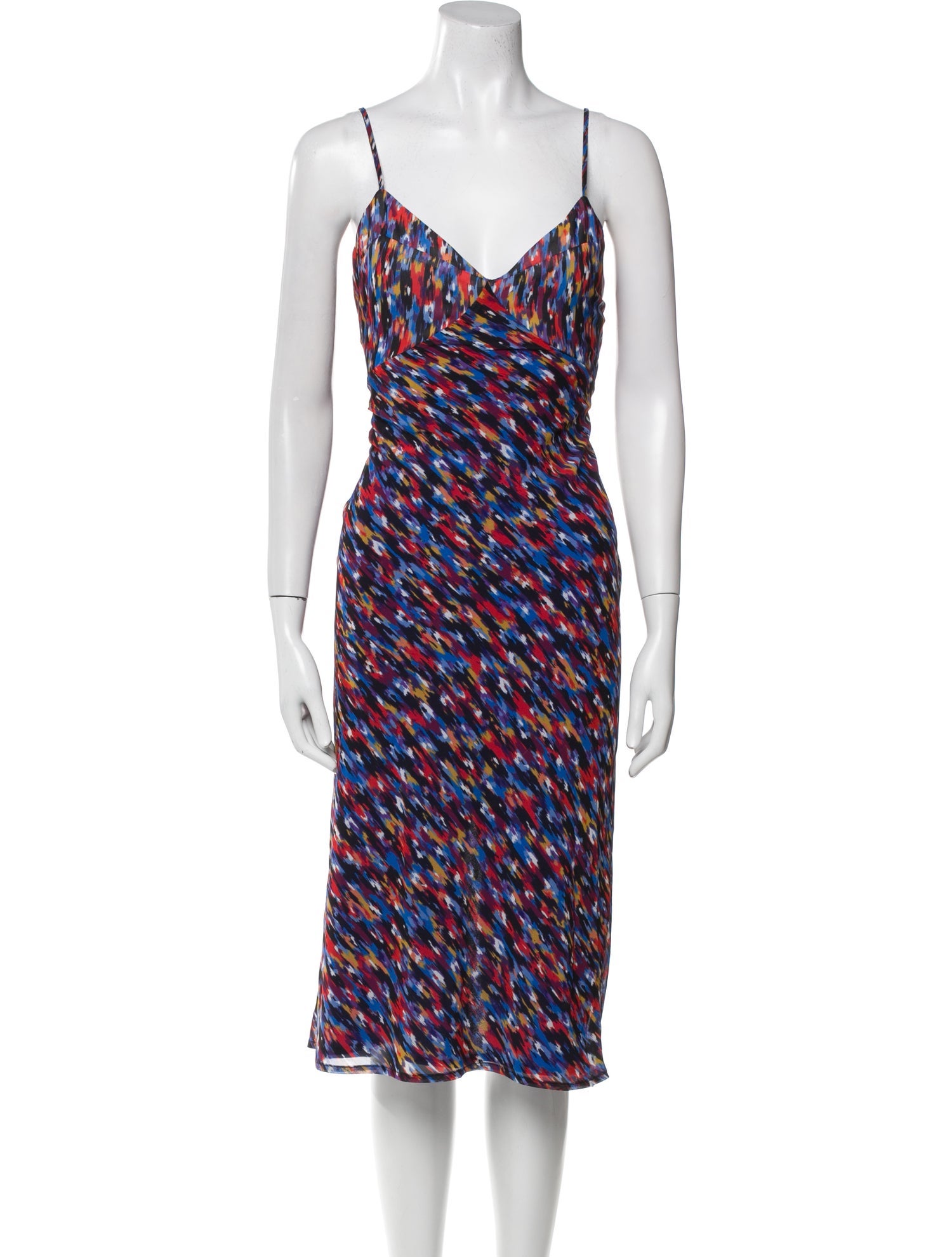House of Harlow 1960 Printed Midi Length Dress