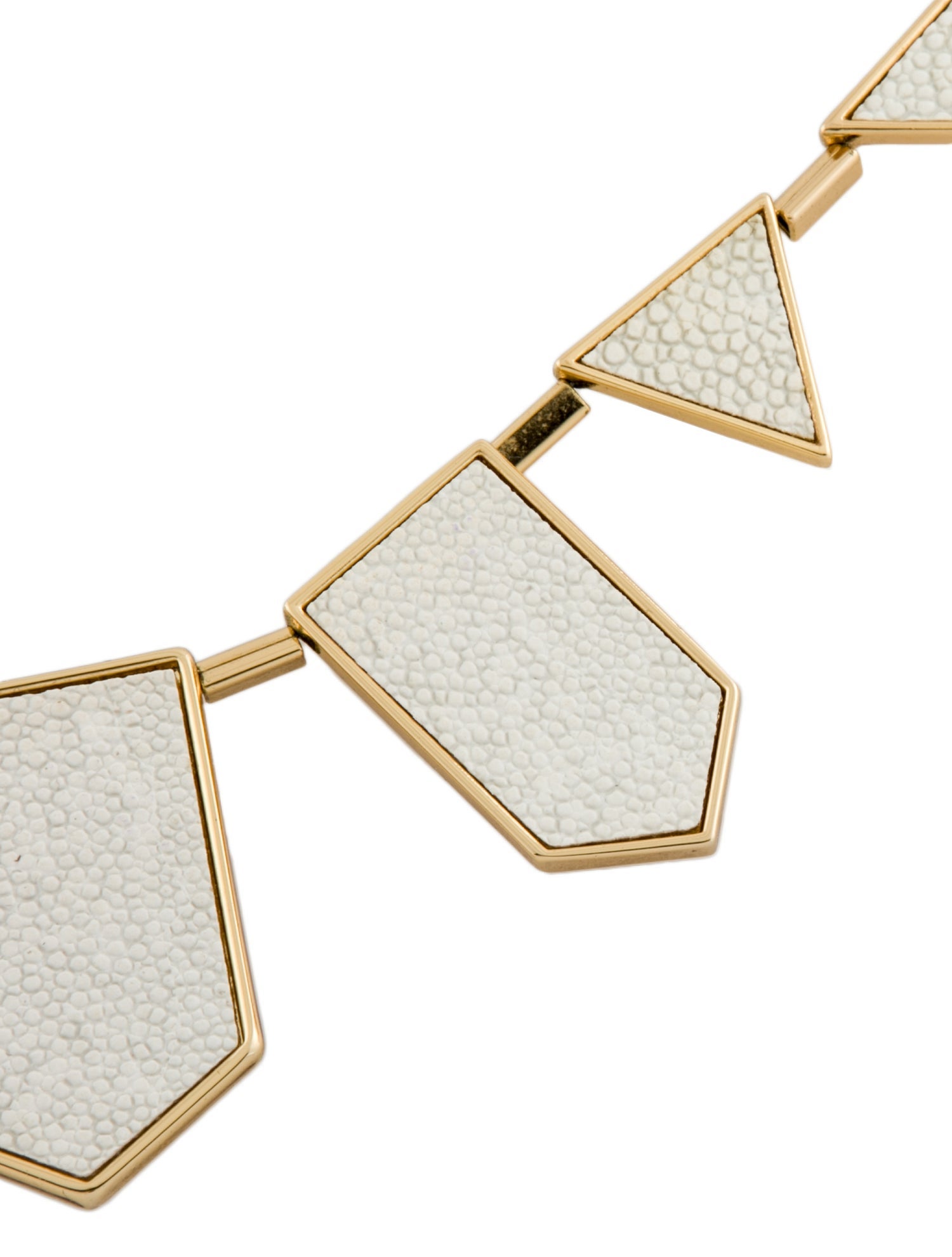 House of Harlow 1960 Leather Collar Necklace