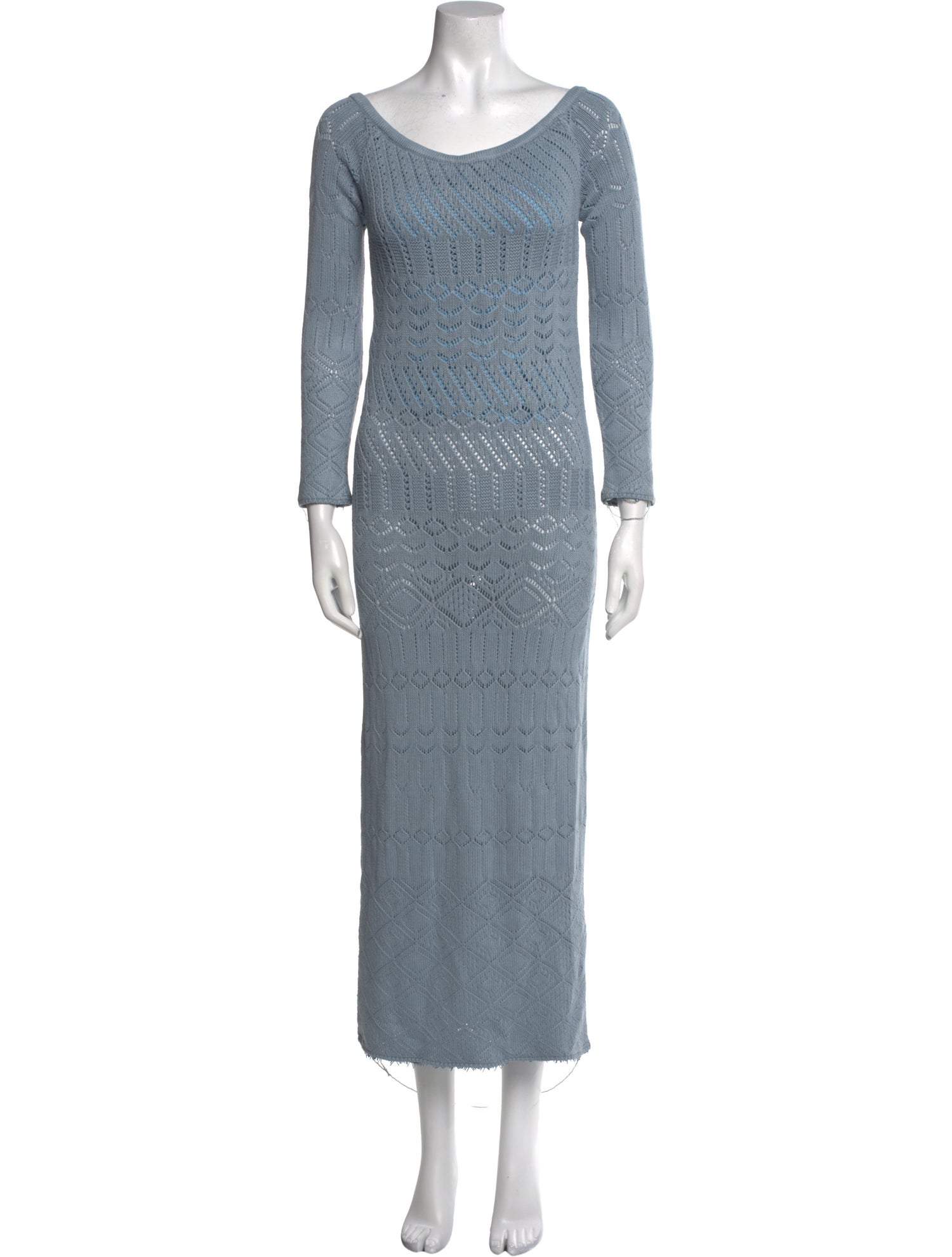 House of Harlow 1960 Scoop Neck Midi Length Dress