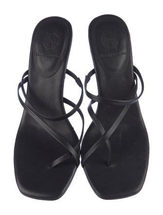 House of Harlow 1960 Leather Slides