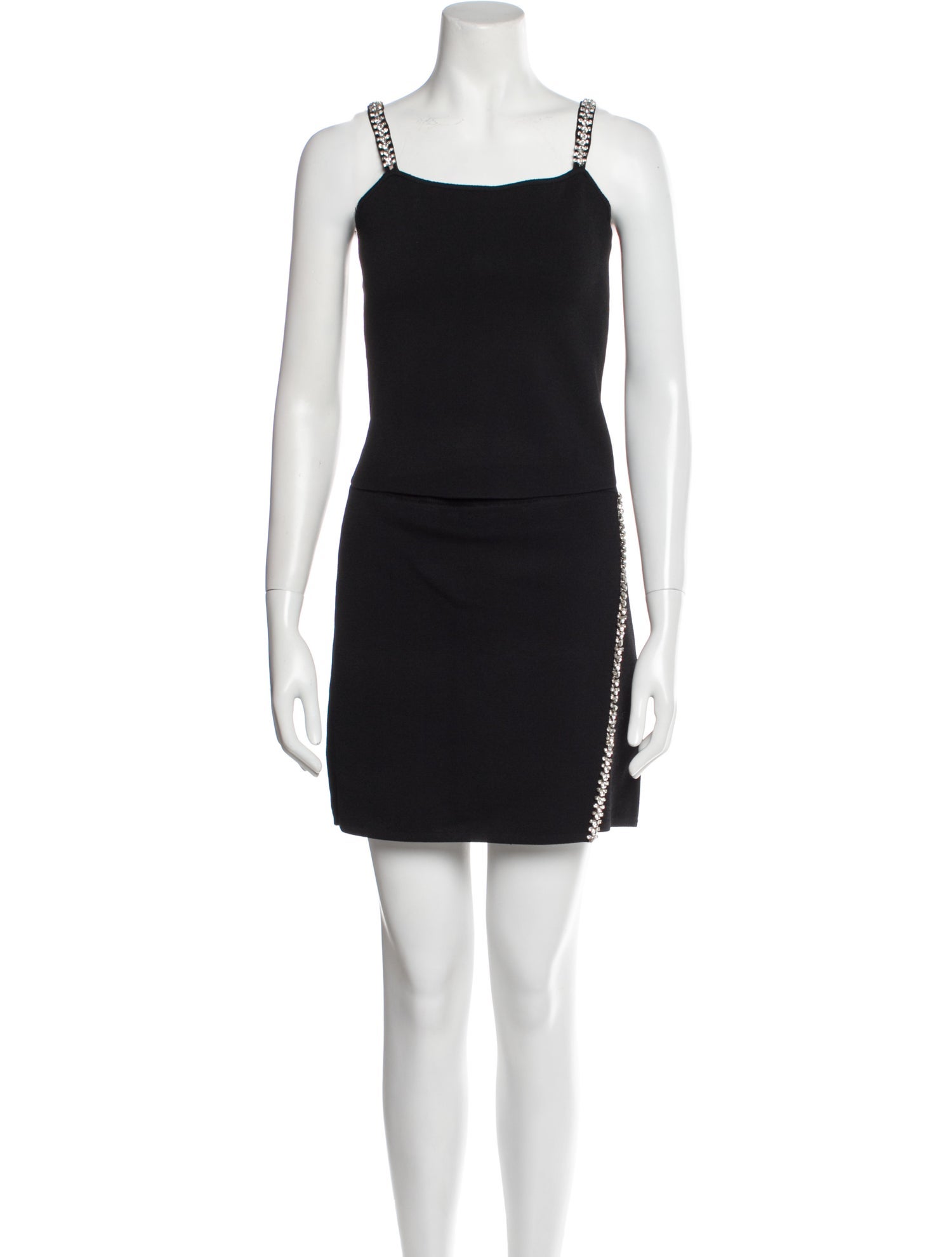 House of Harlow 1960 Crystal Embellishments Skirt Set