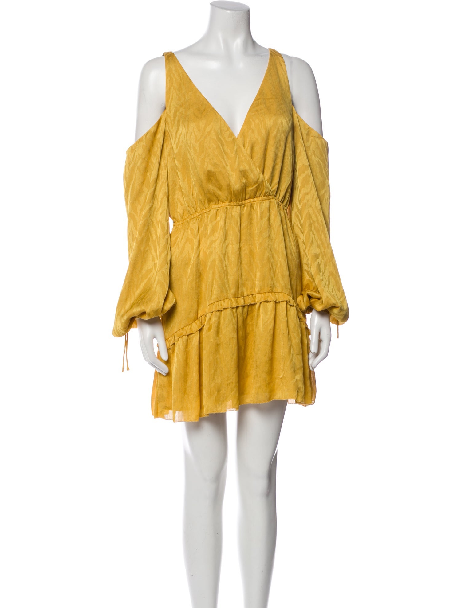 House of Harlow 1960 V-Neck Mini Dress