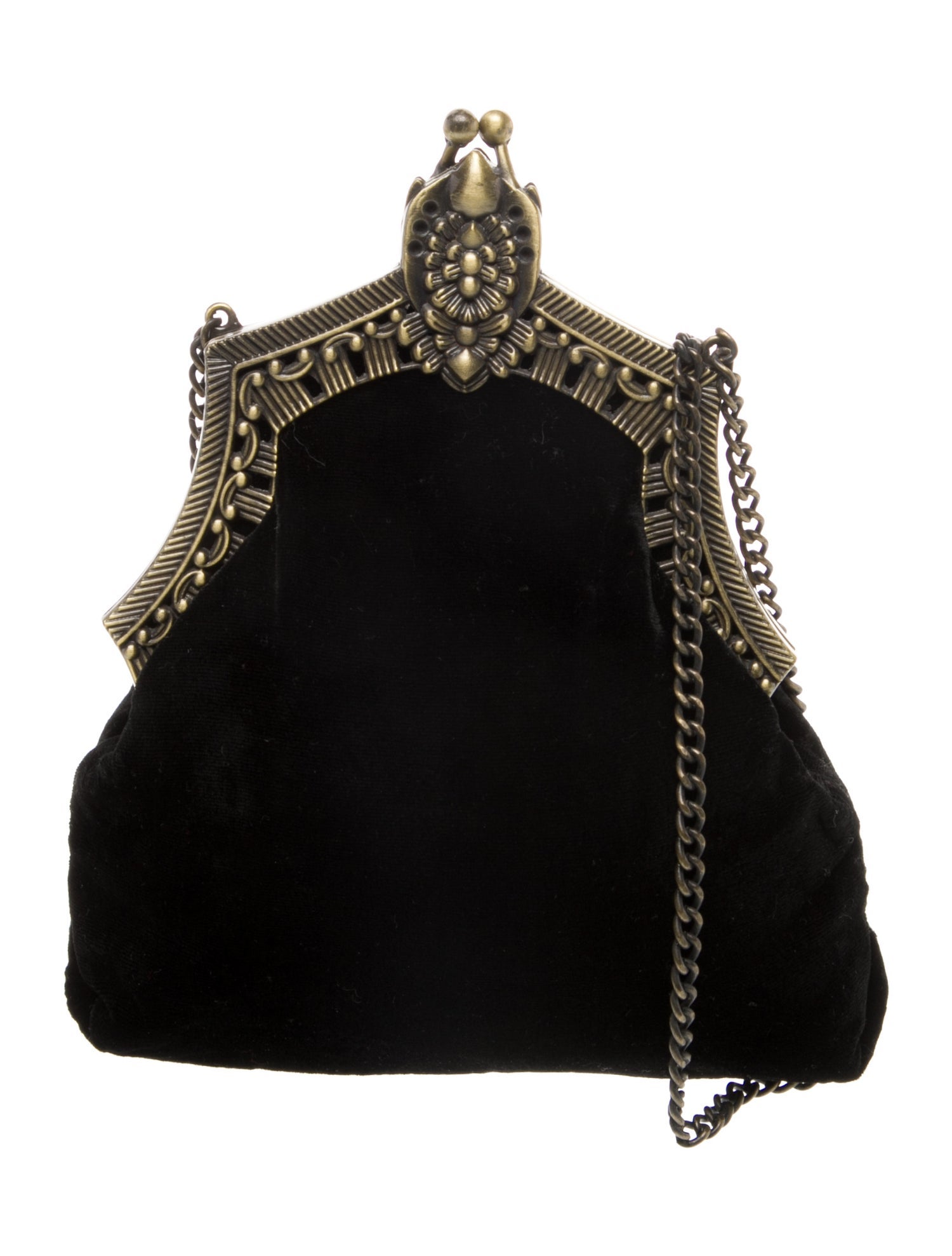 House of Harlow 1960 Suede Evening Bag