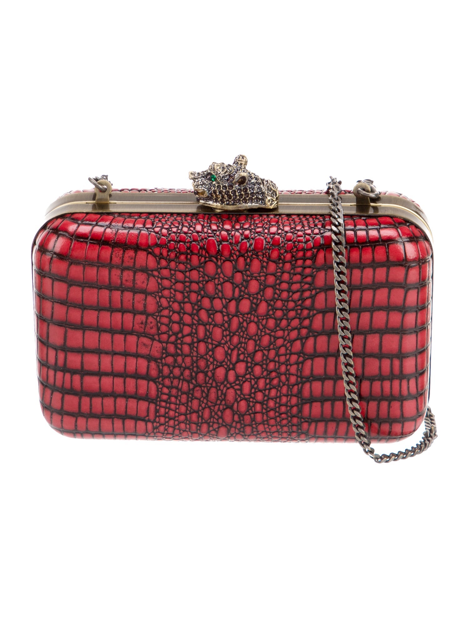 House of Harlow 1960 Leather Minaudière