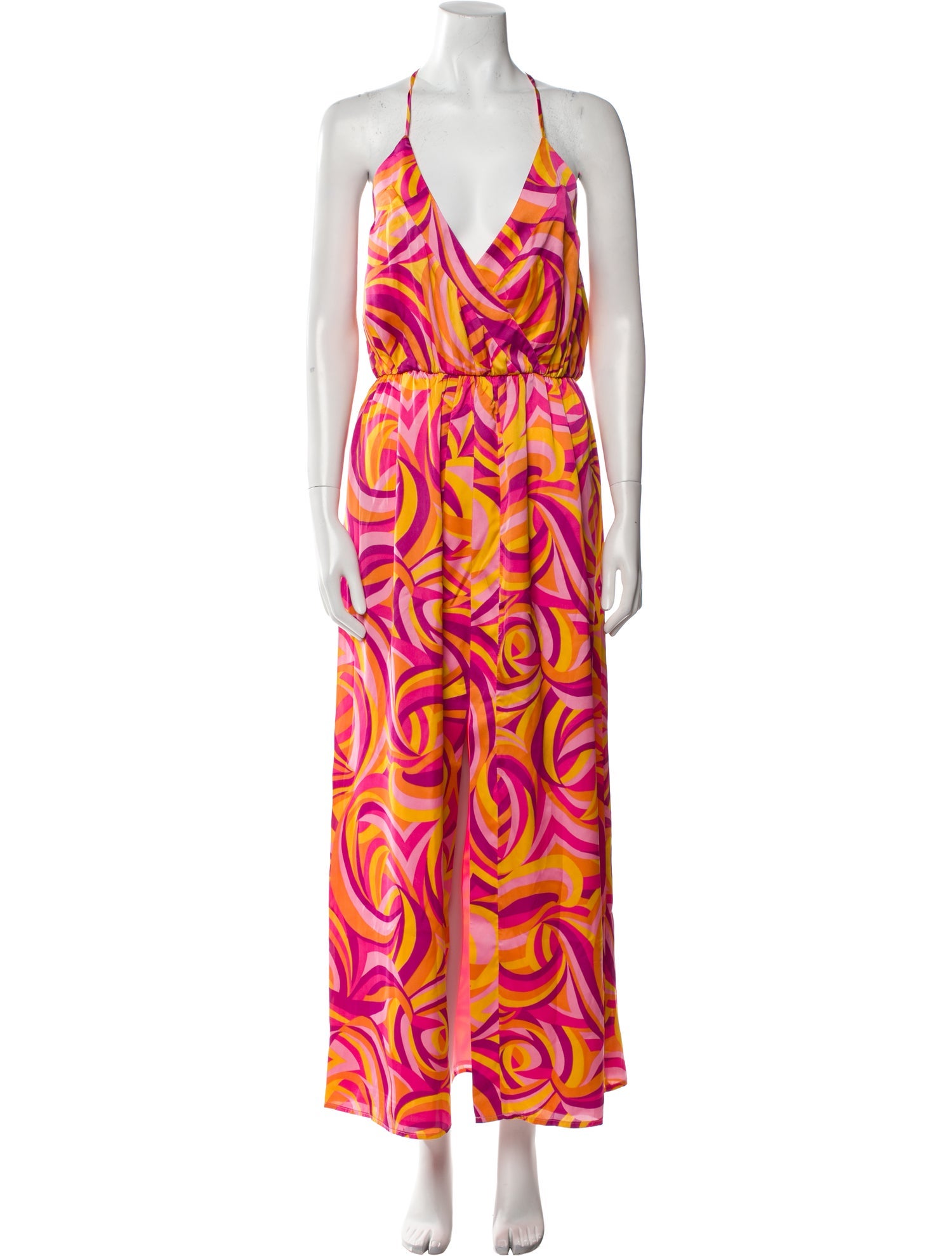 House of Harlow 1960 Printed Long Dress w/ Tags