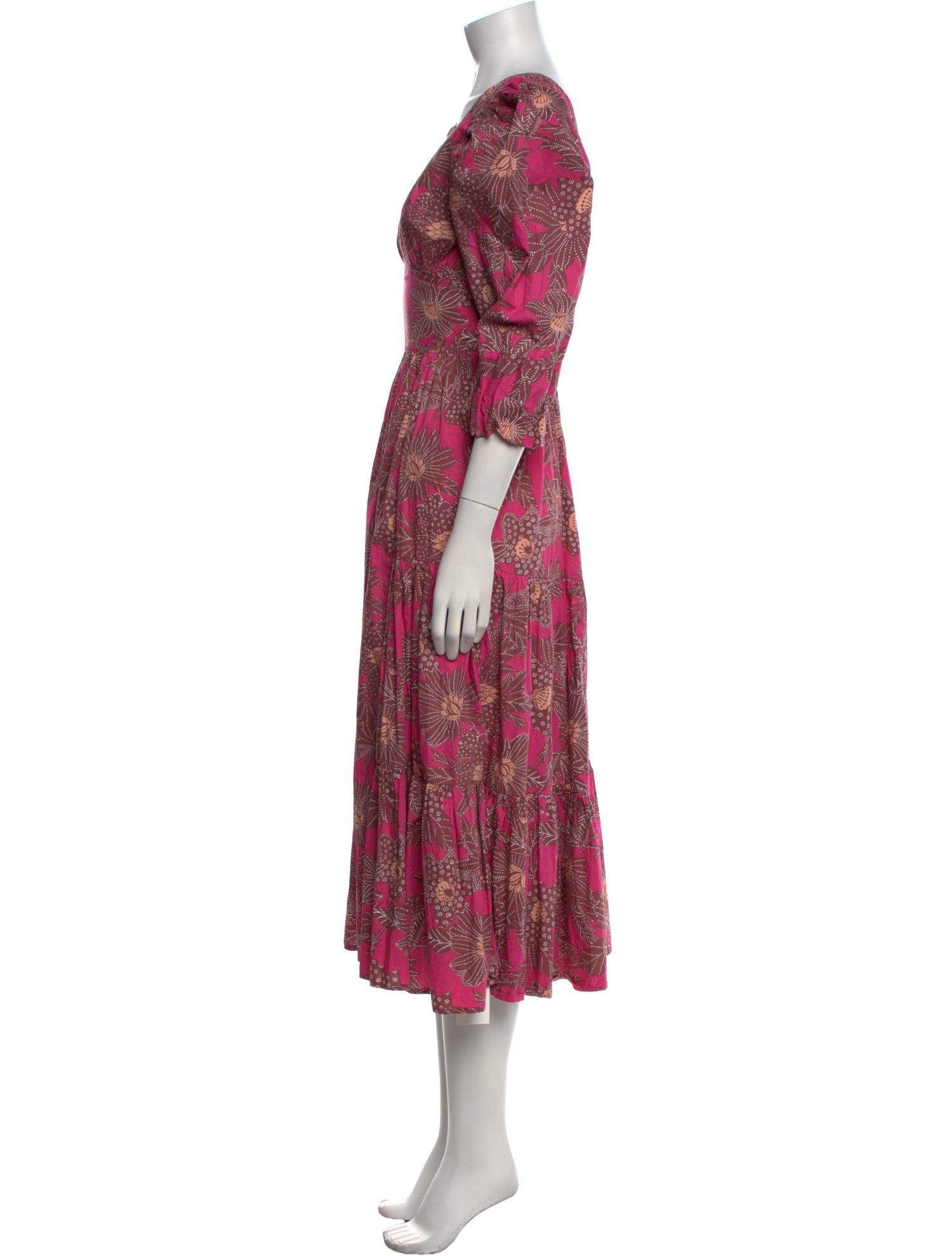 House of Harlow 1960 Floral Print Long Dress