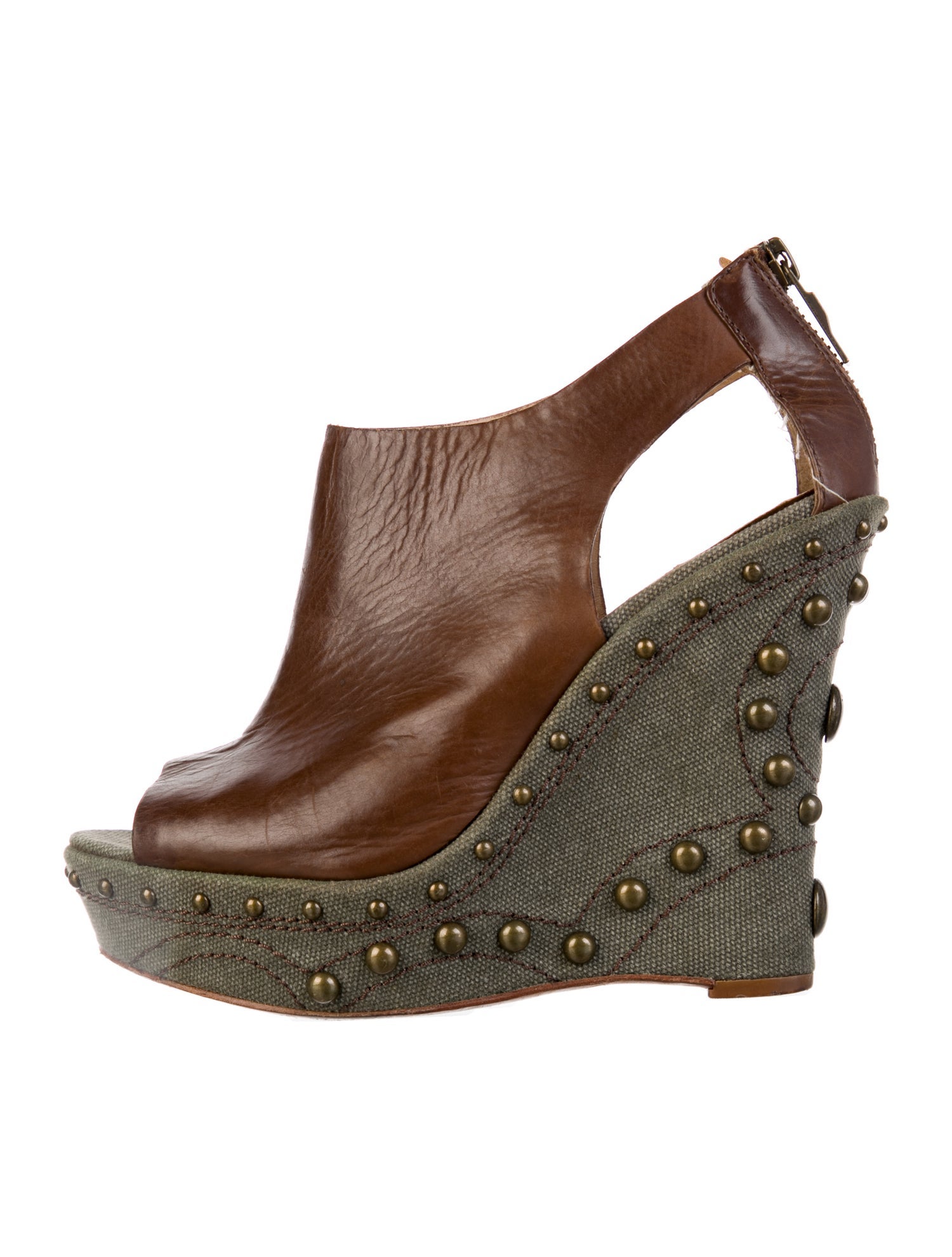 House of Harlow 1960 Leather Espadrilles