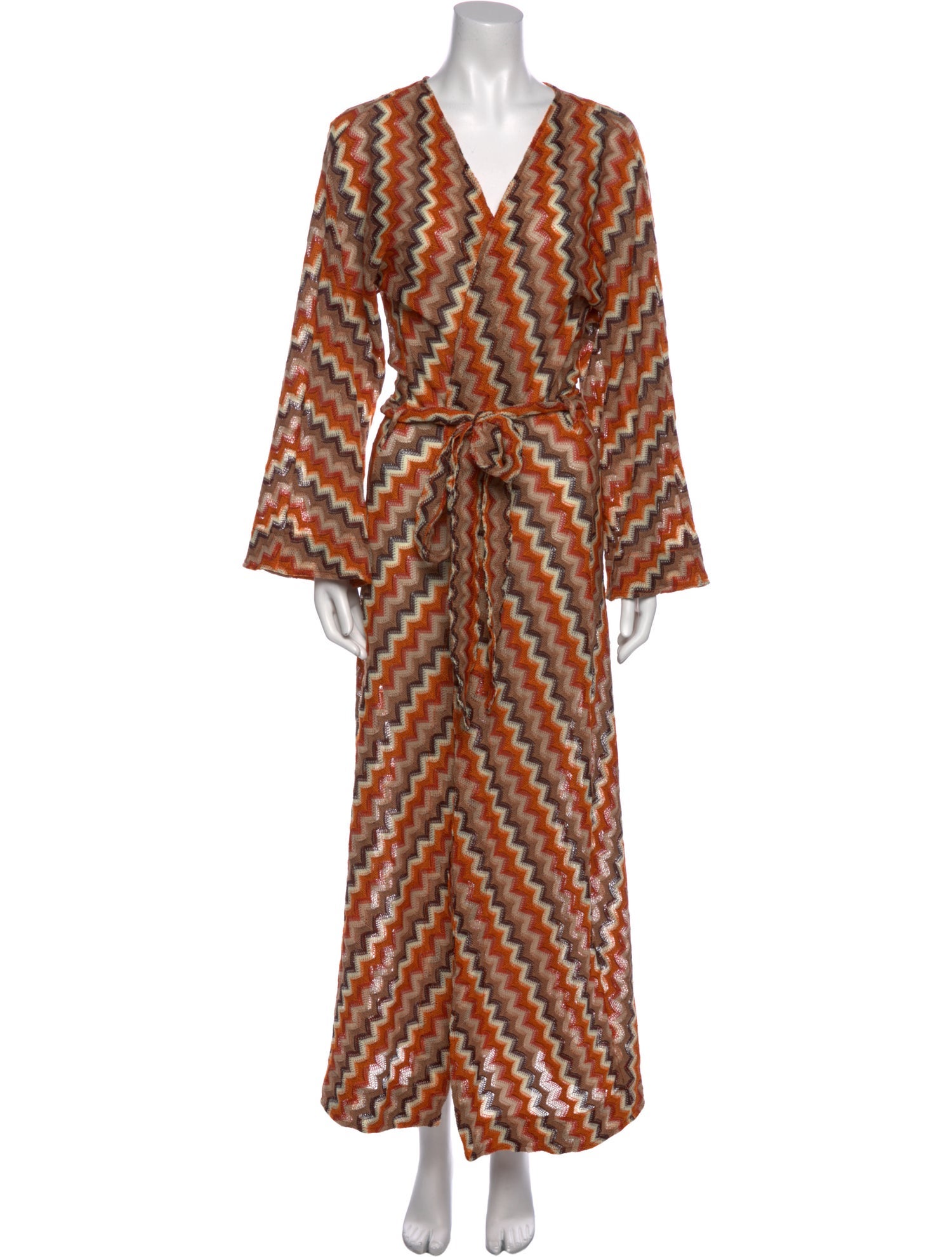 House of Harlow 1960 Printed Midi Length Dress