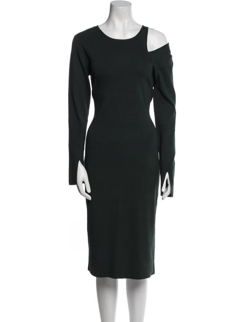 House of Harlow 1960 Scoop Neck Midi Length Dress