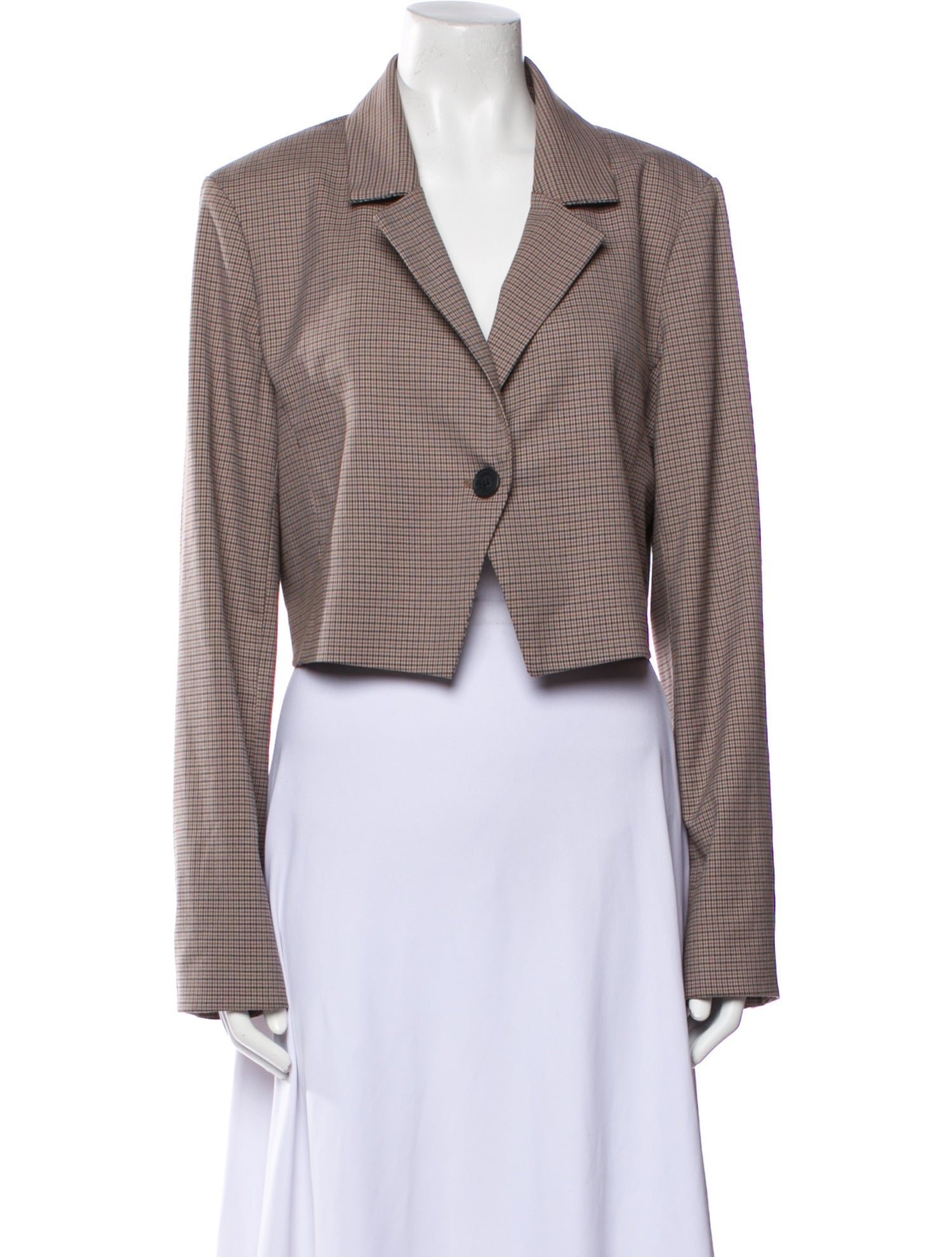 House of Harlow 1960 Plaid Print Blazer