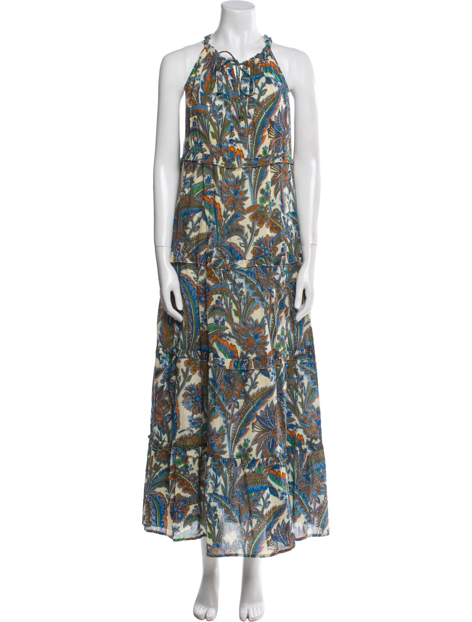 House of Harlow 1960 Printed Long Dress