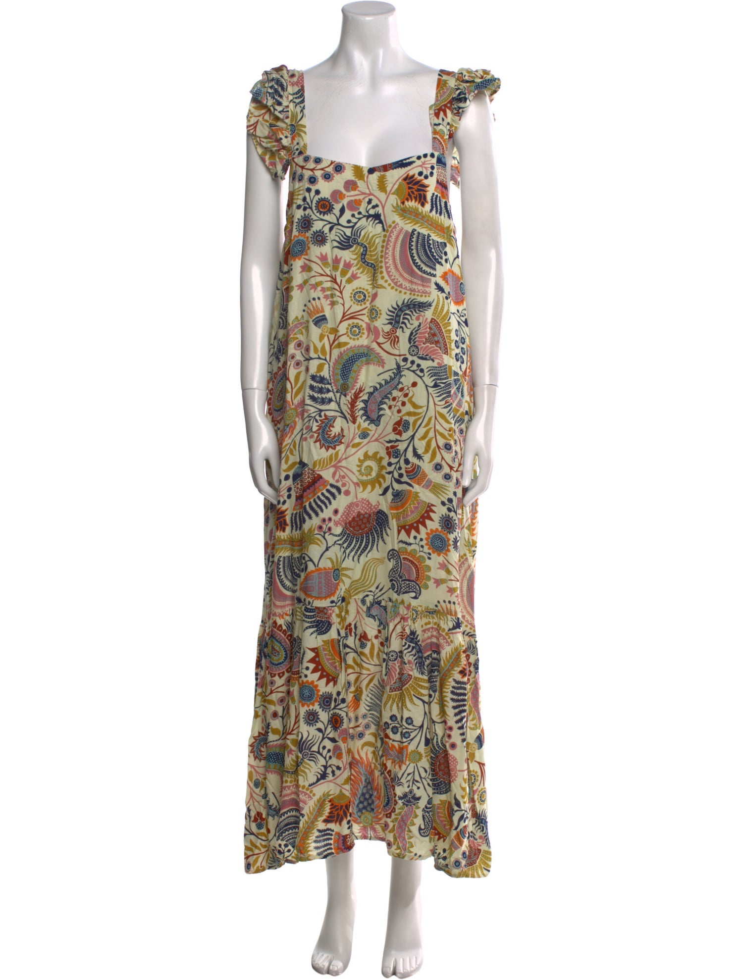 House of Harlow 1960 Printed Long Dress