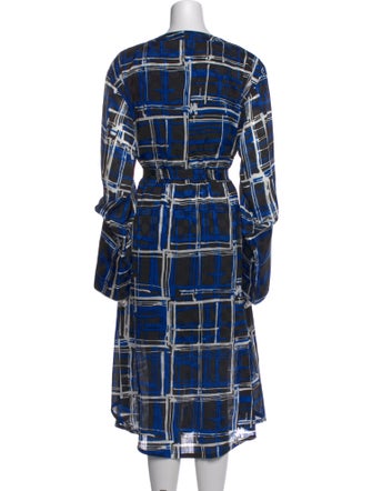 House of Holland Printed Midi Length Dress