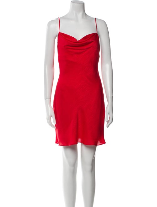 House of Harlow 1960 Cowl Neck Mini Dress