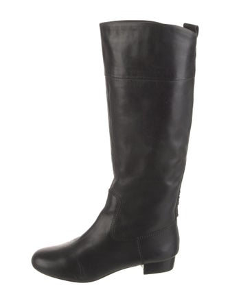 House of Harlow 1960 Leather Braided Accents Riding Boots
