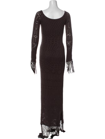 House of Harlow 1960 Scoop Neck Long Dress