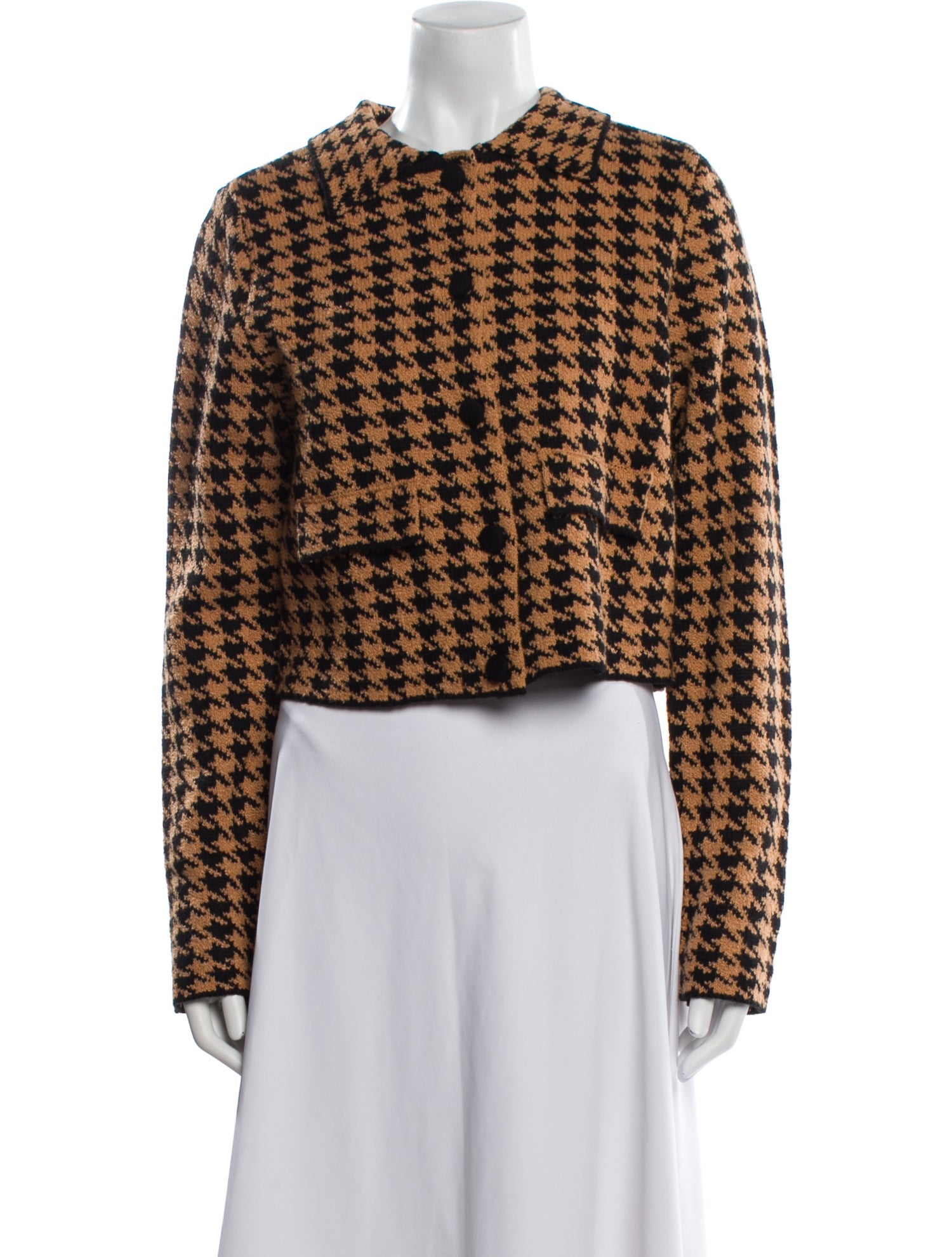 House of Harlow 1960 Houndstooth Print Evening Jacket