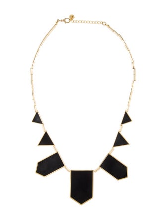 House of Harlow 1960 Leather Collar Necklace
